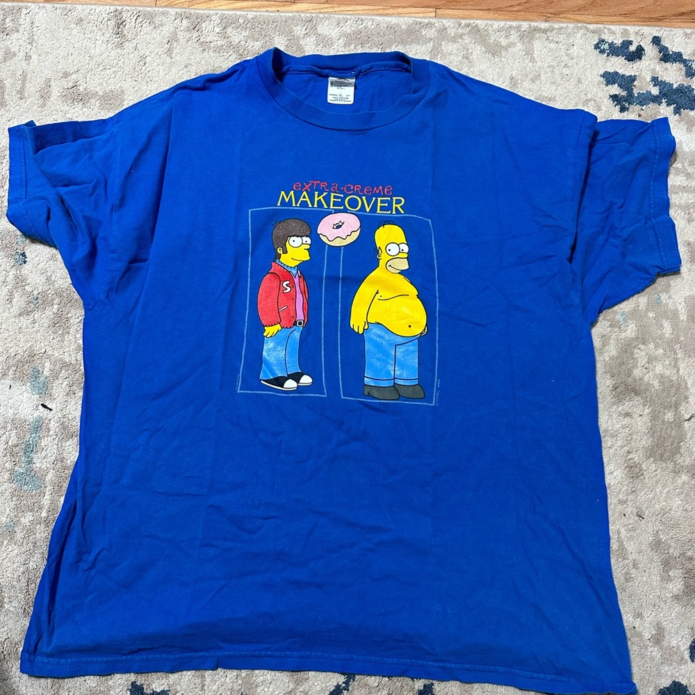 Homer Simpson vintage shirt size xl